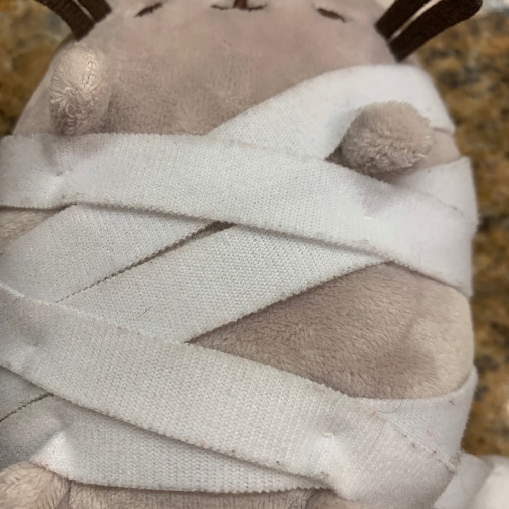 🖤🧡 SOLD 🧡🖤 Pusheen Mummy Costume Halloween Plush Plushie - Picture 5 of 7
